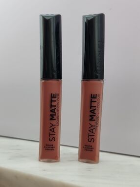 #200 Pink Blink - 2 (two) tubes of Rimmel Stay Matte Liquid Lip Colour